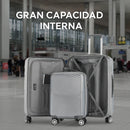 Set de 4 Maletas Rígidas con Giro 360° (¡Perfectas para viajar!)