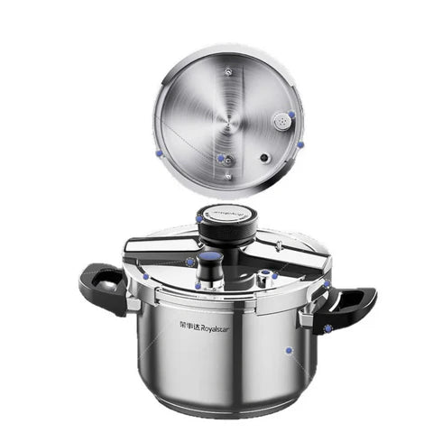 [Llevá 2 Pagá 1] Olla a Presión Supor de 3 Capas de Acero Inoxidable con Manijas de Goma | Seguridad Total para tu Cocina + Kit de Utensilios de Cocina